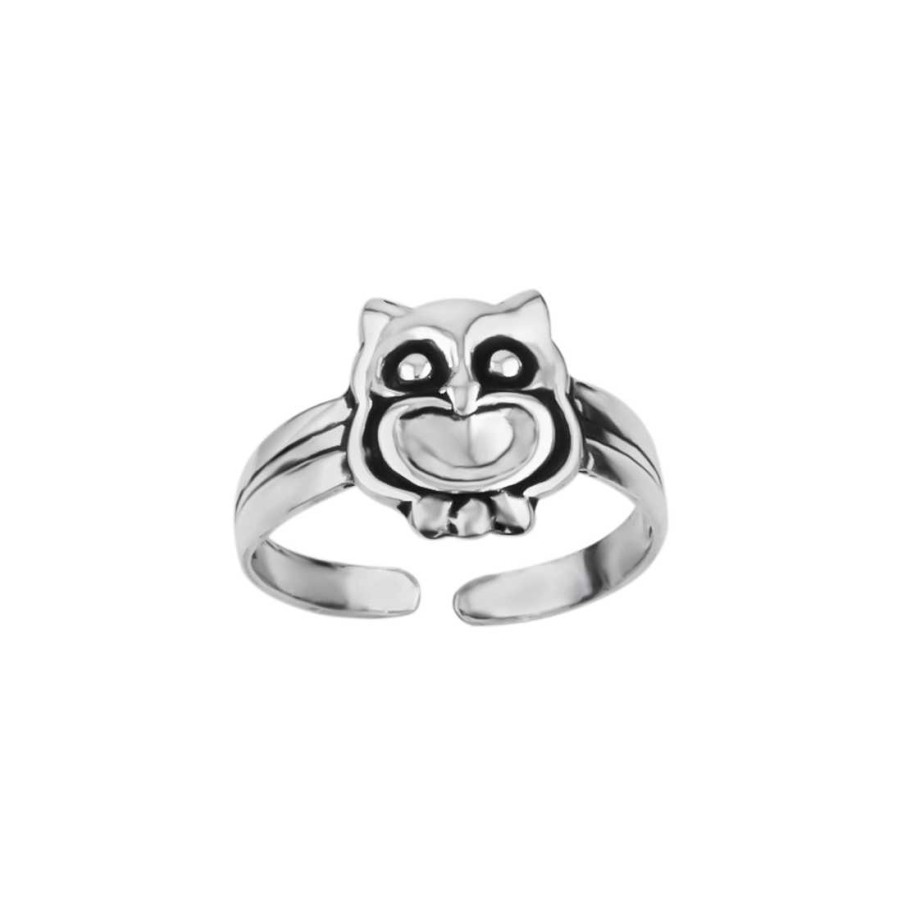 Ringen WeLoveSilver | Zilveren Teenring, Uil