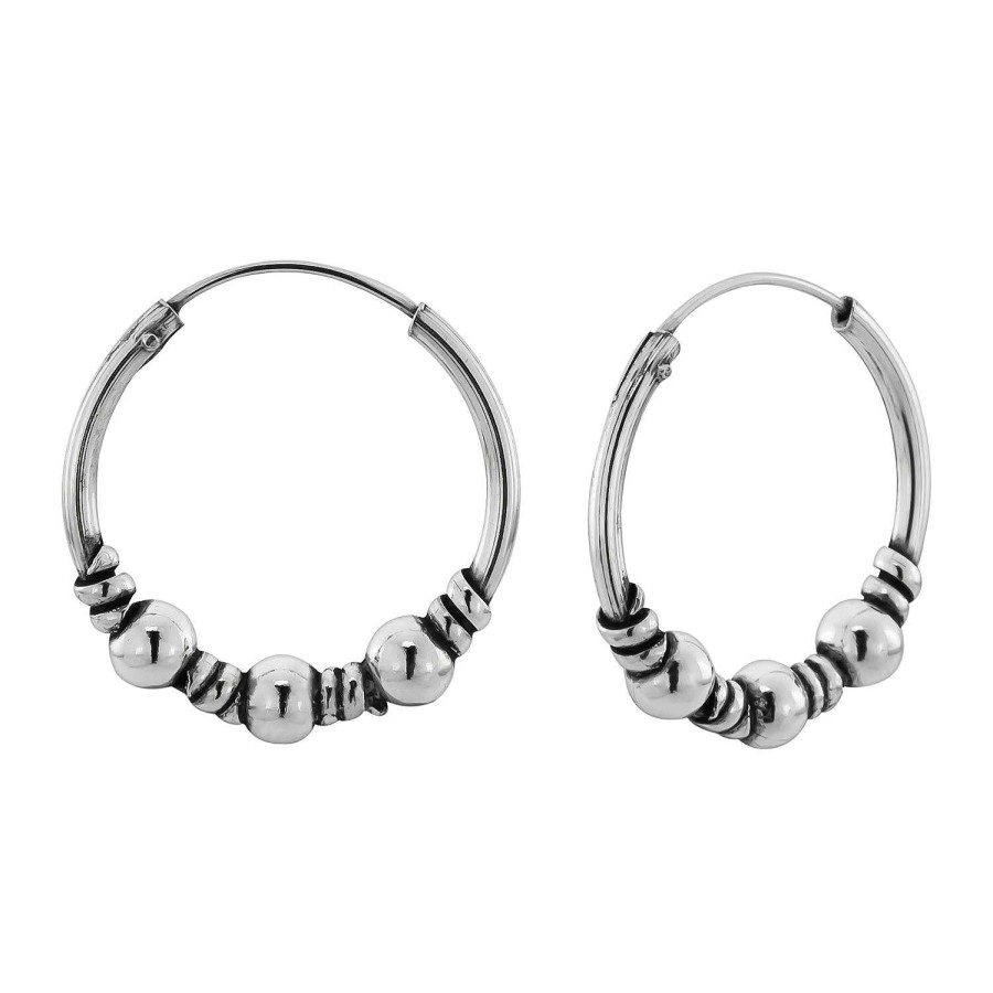 Oorbellen WeLoveSilver | Zilveren Oorringen, Bali Hoops, Gedraaide Bandjes En Bolletjes