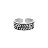 Ringen WeLoveSilver | Zilveren Teenring, Bladmotief