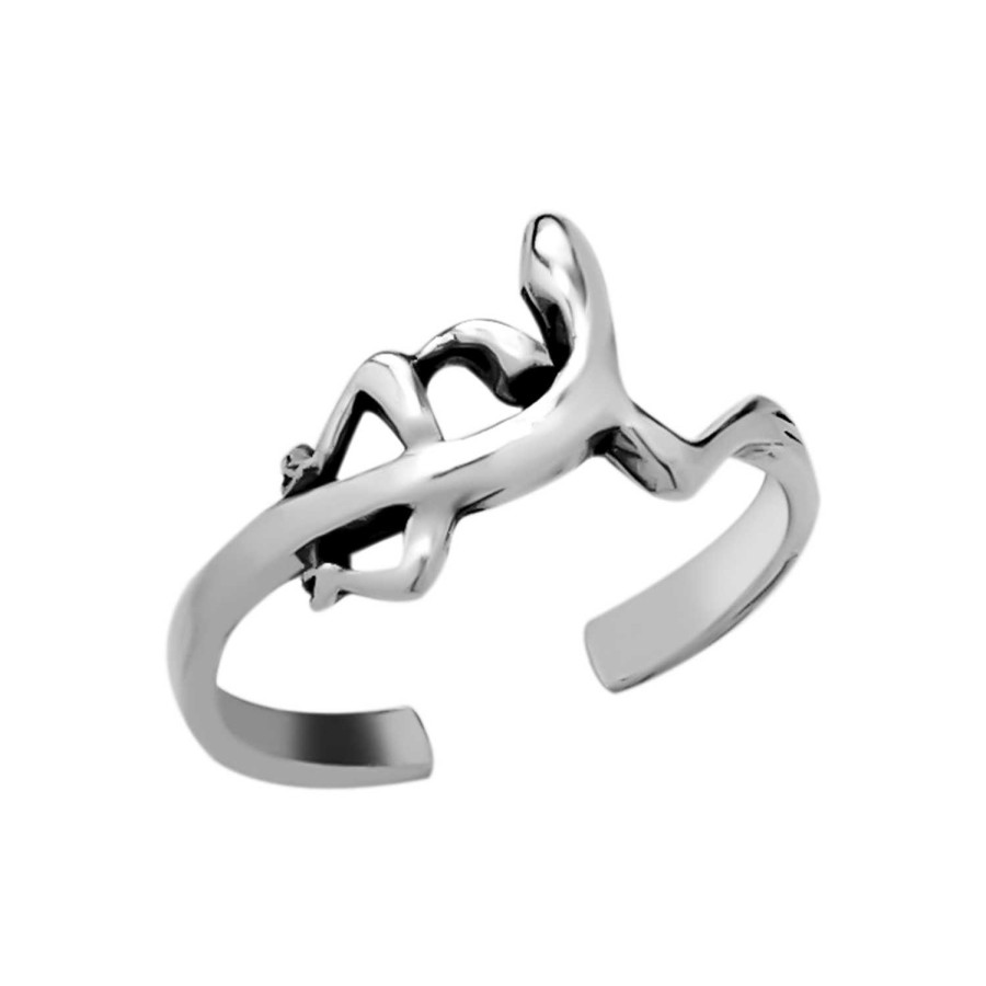 Ringen WeLoveSilver | Zilveren Teenring, Salamander