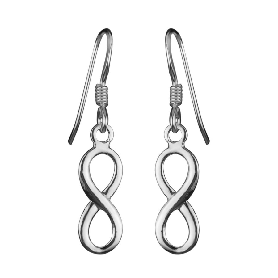 Oorbellen WeLoveSilver | Zilveren Oorhangers, Infinity