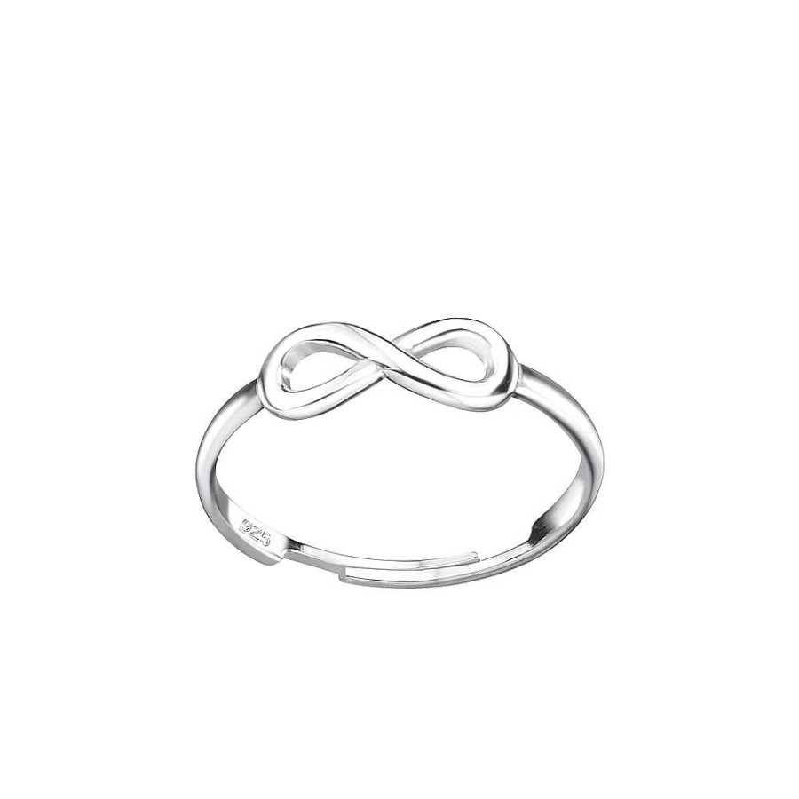 Ringen WeLoveSilver | Zilveren Teenring, Infinityteken