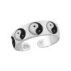 Ringen WeLoveSilver | Zilveren Teenring, Yin En Yang