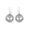 Oorbellen WeLoveSilver | Zilveren Oorhangers, Levensboom (Tree Of Life)