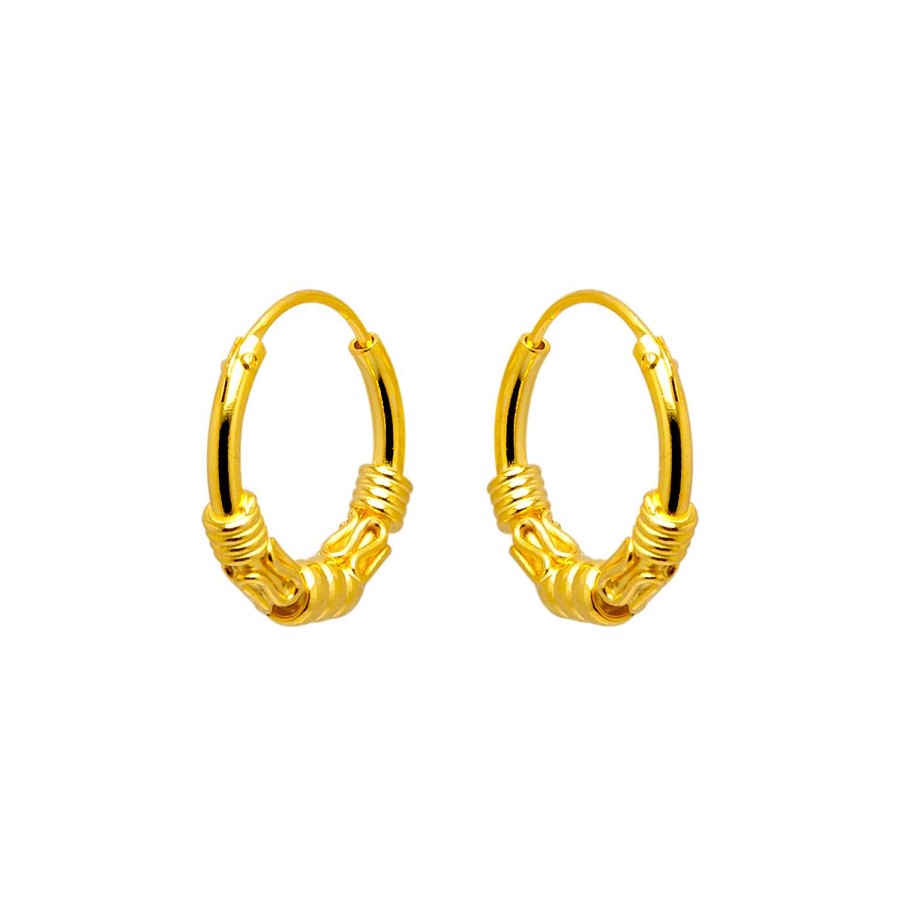 Oorbellen WeLoveSilver | Gold Plated Oorringen, Bali Hoops, Spiraal En Slingertjes