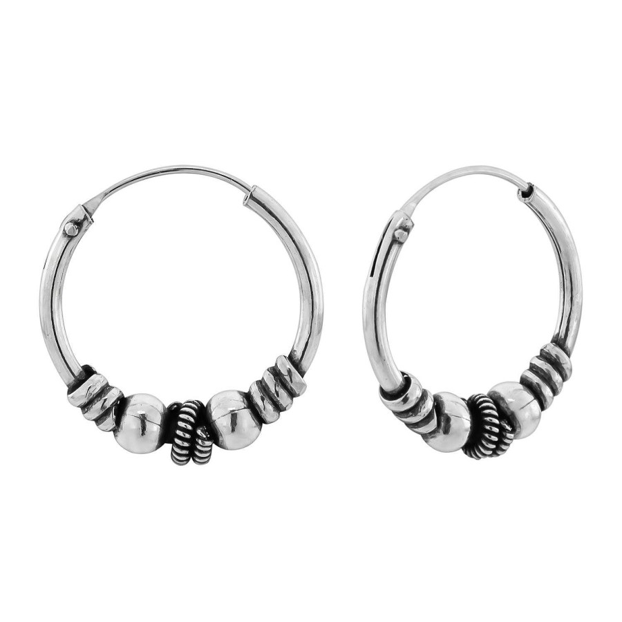 Oorbellen WeLoveSilver | Zilveren Oorringen, Bali Hoops, Bolletjes En Gedraaide Banden