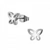 Kids Collectie WeLoveSilver | Chirurgisch Stalen Oorstekers, Vlinder