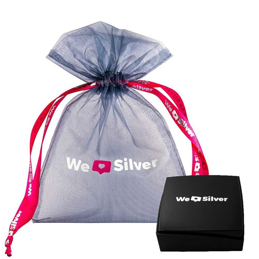 Oorbellen WeLoveSilver | Zilveren Oorstekers, Waterparel