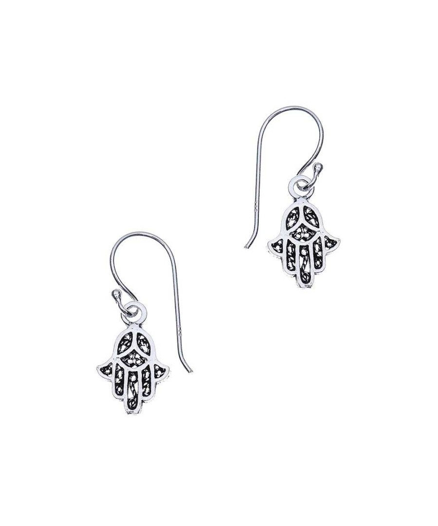 Oorbellen WeLoveSilver | Zilveren Oorhangers, Hamsa