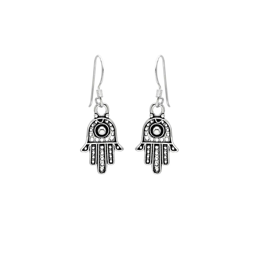 Oorbellen WeLoveSilver | Zilveren Oorhangers, Hamsa