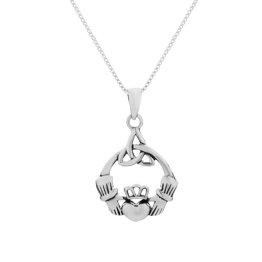 Kettingen WeLoveSilver | Zilveren Ketting Met Hanger, Claddagh