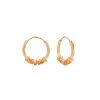 Oorbellen WeLoveSilver | Rose Gold Plated Bali Hoops, Slinger En Getwijnde Spiralen