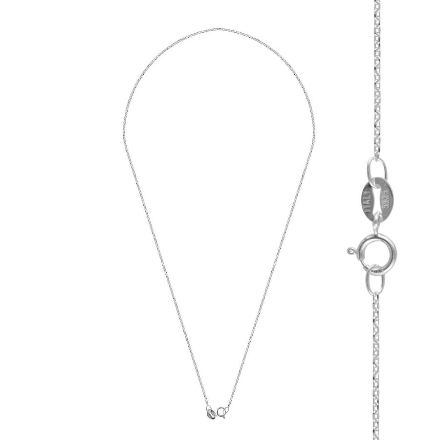 Kettingen WeLoveSilver | Zilveren Basic Ketting, Kleine Schakel