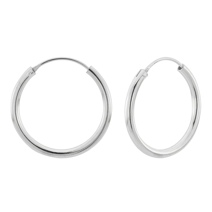 Oorbellen WeLoveSilver | Zilveren Oorringen, 30 Mm, 3 Mm Dik