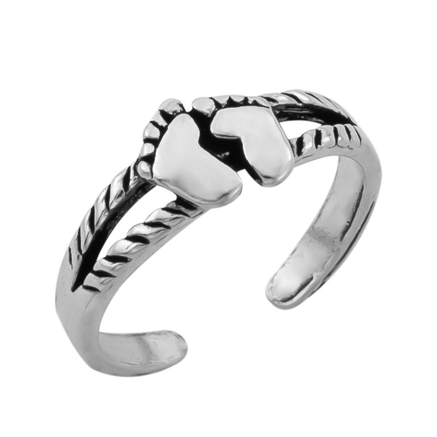 Ringen WeLoveSilver | Zilveren Teenring, Voetjes