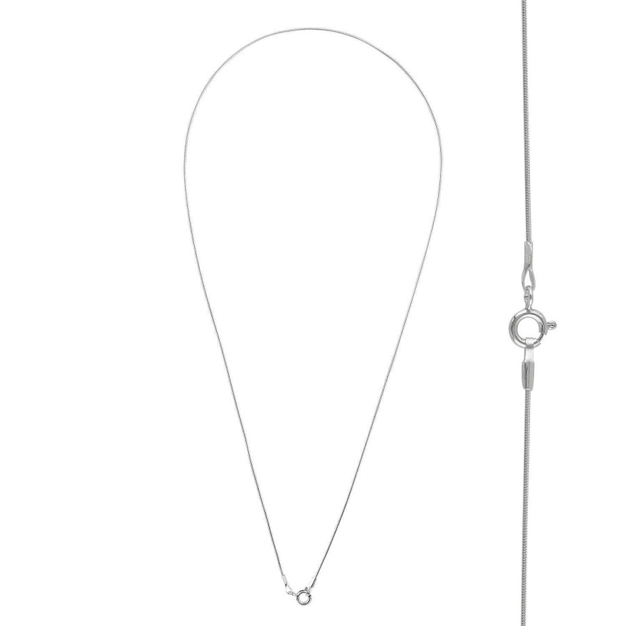 Kettingen WeLoveSilver | Zilveren Basic Ketting, Slangen Schakel