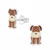 Kids Collectie WeLoveSilver | Zilveren Oorstekers, Hond